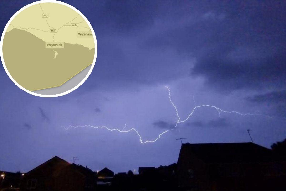Thunderstorms are expected across Dorset <i>(Image: Owen Morgan)</i>
