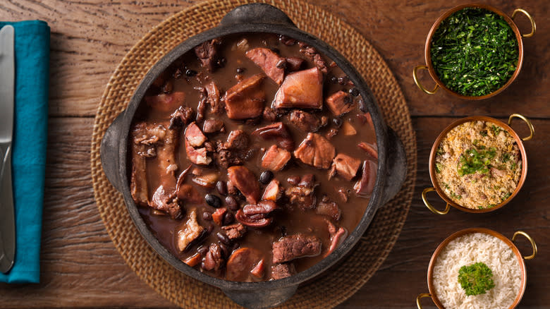 Bowl of feijoada