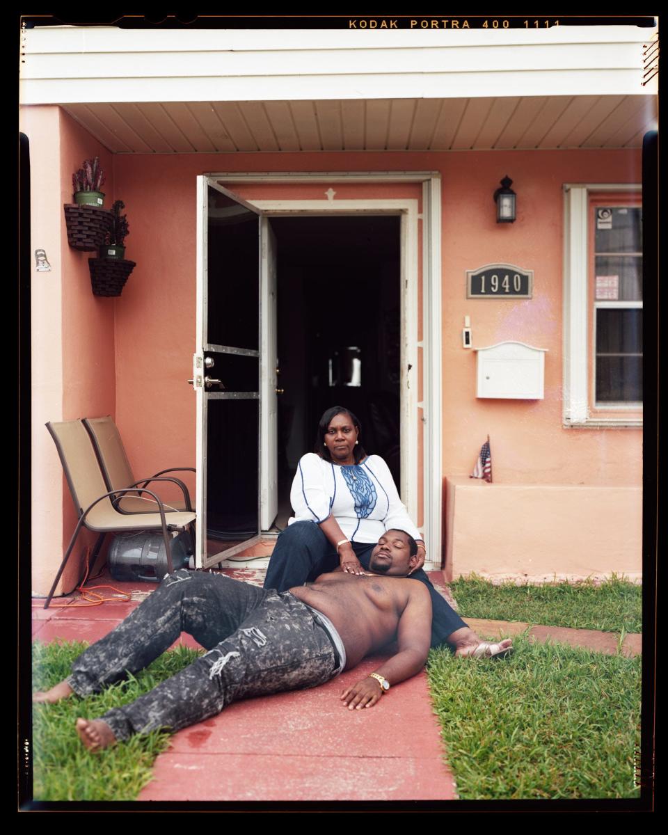 "Untitled #31, Wynwood, FL," is one of a collection of photographs made by artist Jon Henry in response to police shootings of innocent Black men. The work was to have been exhibited at the Southeast Museum of Photography at Daytona State College starting last January.