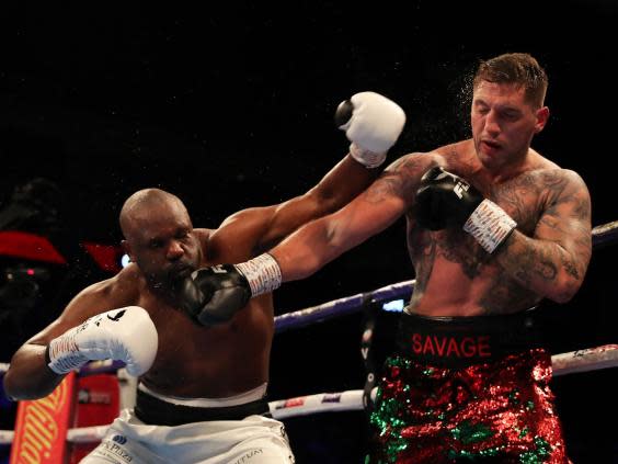 Dereck Chisora labours to win over Senad Gashi but Dave Allen lights up the O2 by beating Lucas Browne