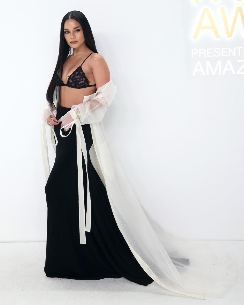 Vanessa Hudgens at the CFDA Fashion Awards in New York City on November 7, 2022.