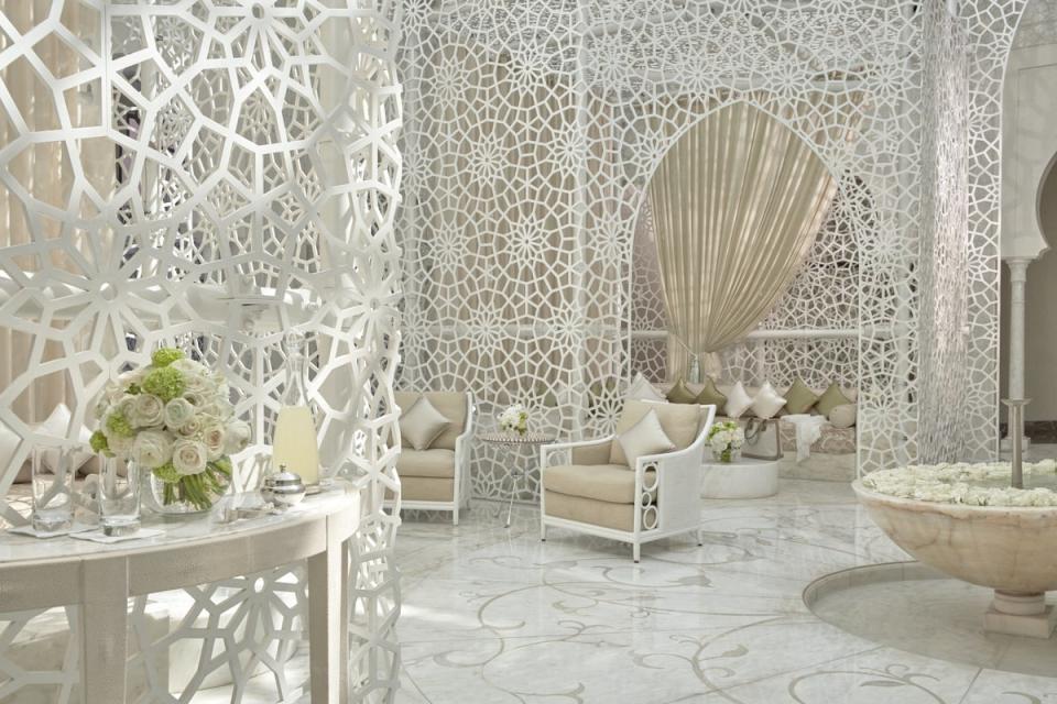 Inside the spa at  Royal Mansour (Royal Mansour Marrakech)