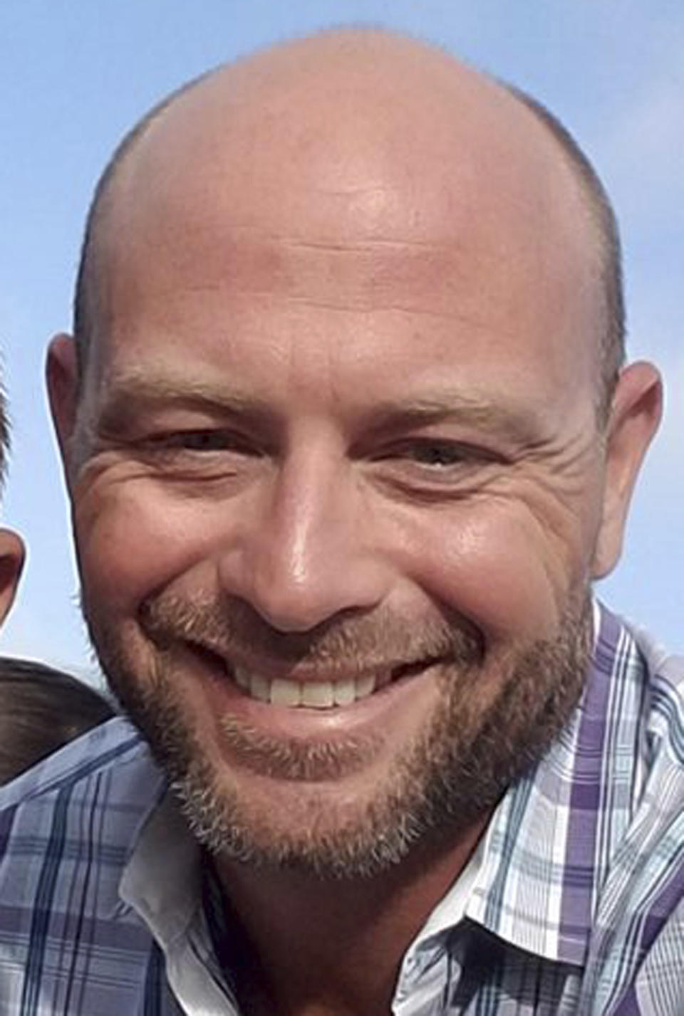 <p>This undated photo shows Brian Fraser, one of the people killed in Las Vegas after a gunman opened fire on Sunday, Oct. 1, 2017, at a country music festival. (Facebook via AP) </p>