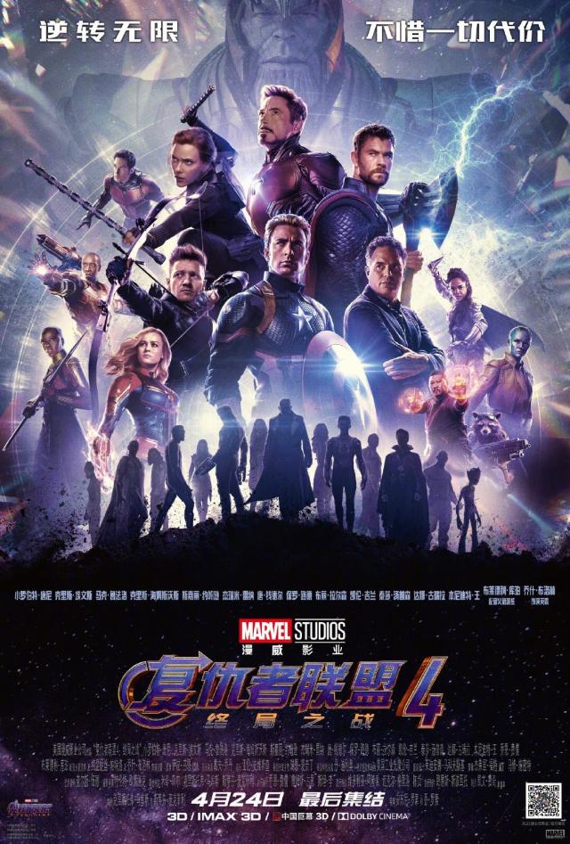 The Avengers: Endgame Poster