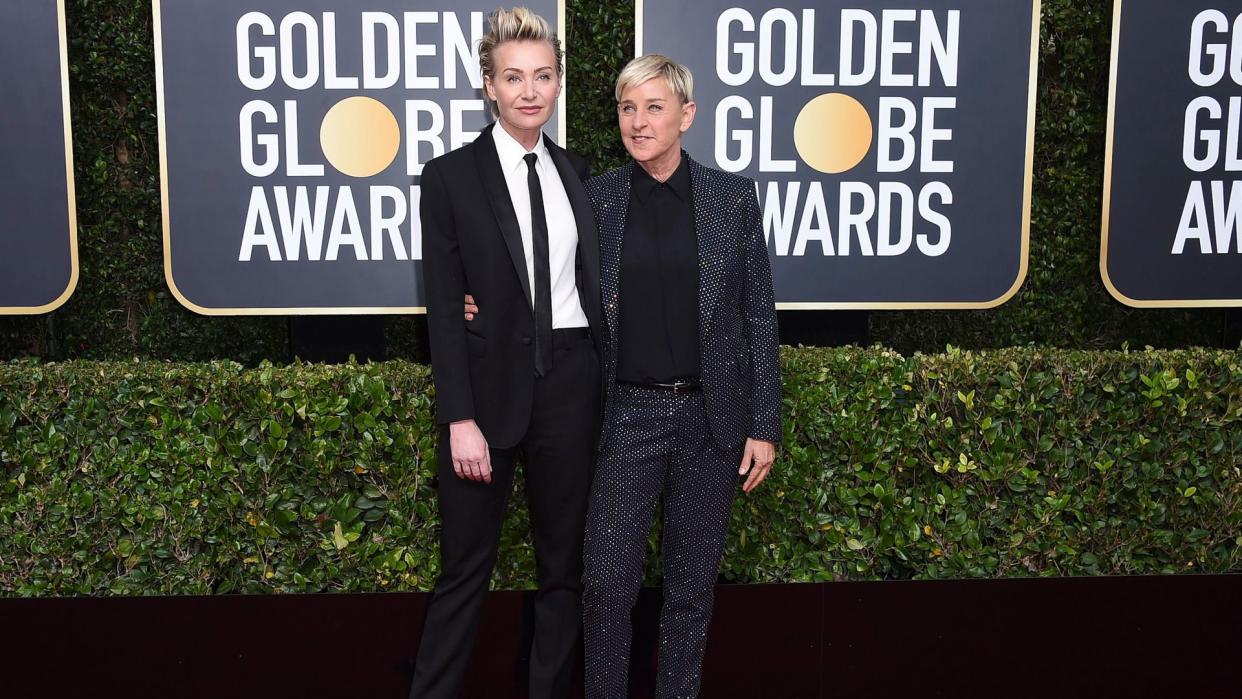 Portia de Rossi, Ellen DeGeneres.