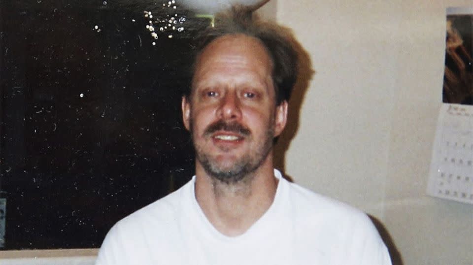 Stephen Paddock gunned down 59 people from inside a Vegas hotel room. Source: Supplied