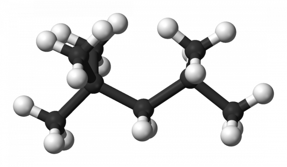 異辛烷，化學式：C8H18。