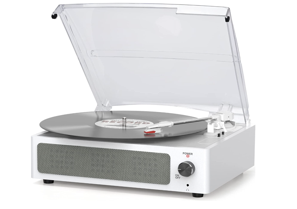 vinyl record player