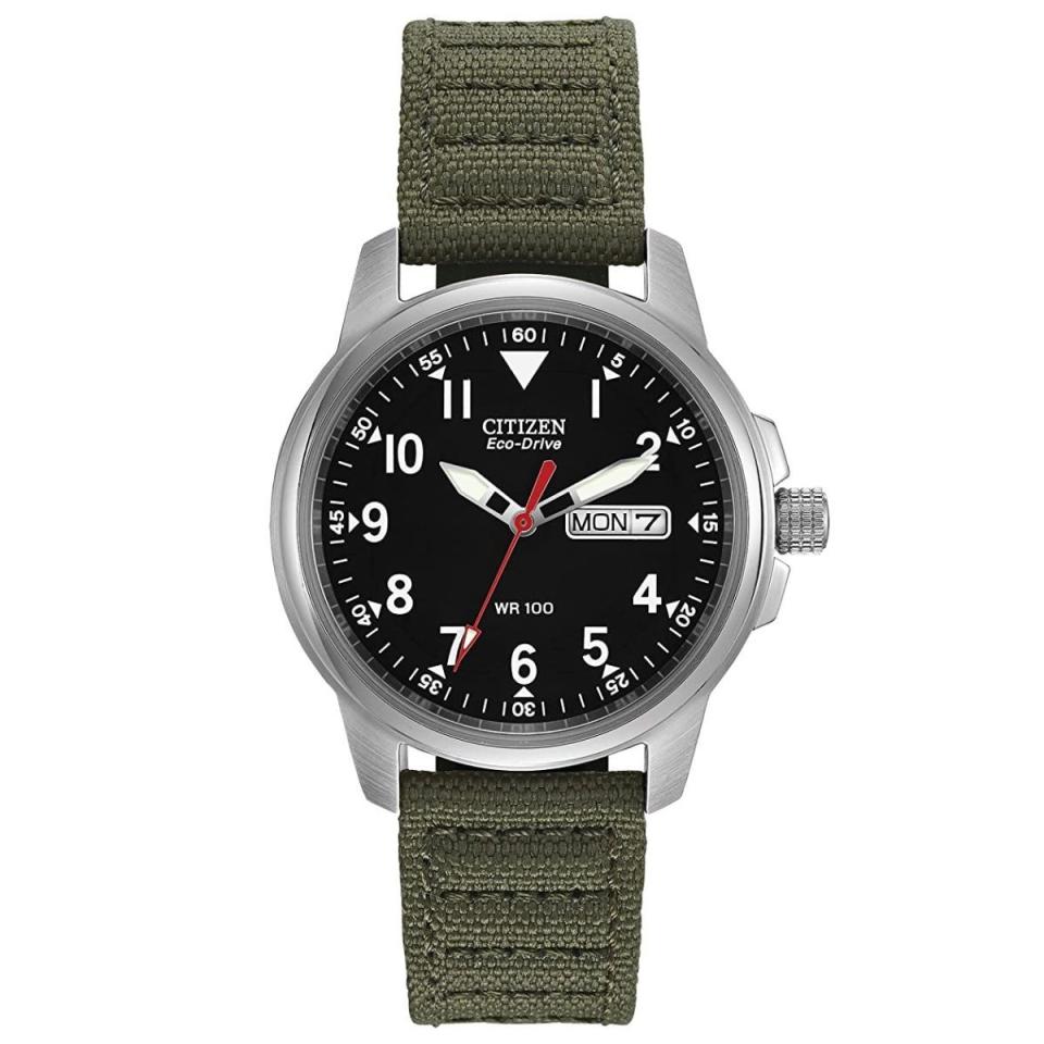 10) Eco-Drive Garrison Field Watch