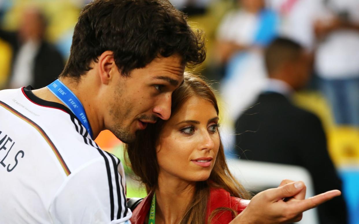 Traumpaar: 2014 war noch alles gut zwischen Mats und Cathy Hummels. (Bild: 2014 Getty Images/Martin Rose)