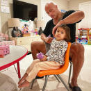 <p>The <em>Fast and Furious</em> actor showed off his "exceptional hair skills" while brushing his daughter Tiana's "tangles" — and he swears she shouldn't look as concerned as she does! </p> <p>"I may be bald but I know a thing or two about hair. Mainly because I wish I had it," <a href="https://www.instagram.com/p/CKYgTrZFyN4/" rel="nofollow noopener" target="_blank" data-ylk="slk:he wrote;elm:context_link;itc:0;sec:content-canvas" class="link ">he wrote</a>.</p>