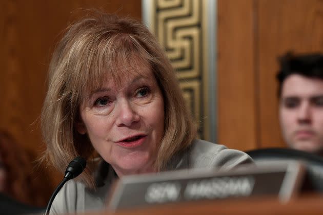 Sen. Tina Smith called out Sen. Roger Marshall for spreading 