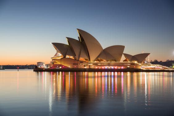 Run past the Sydney Opera House (Getty)