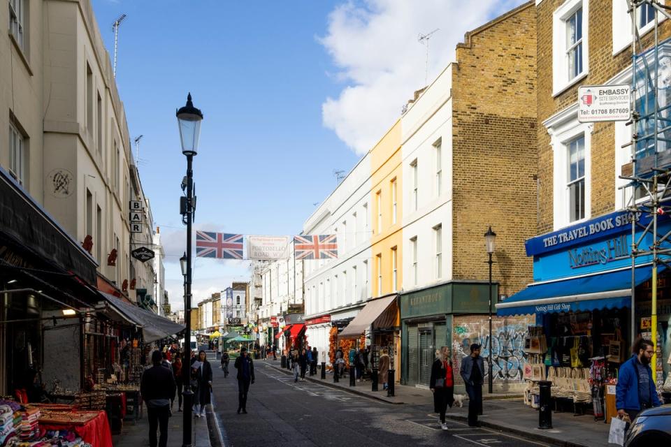 “The spot on Portobello is vibrant and fun, without being too affected by the busyness of it,” says Hermione Russell (Russell Simpson)