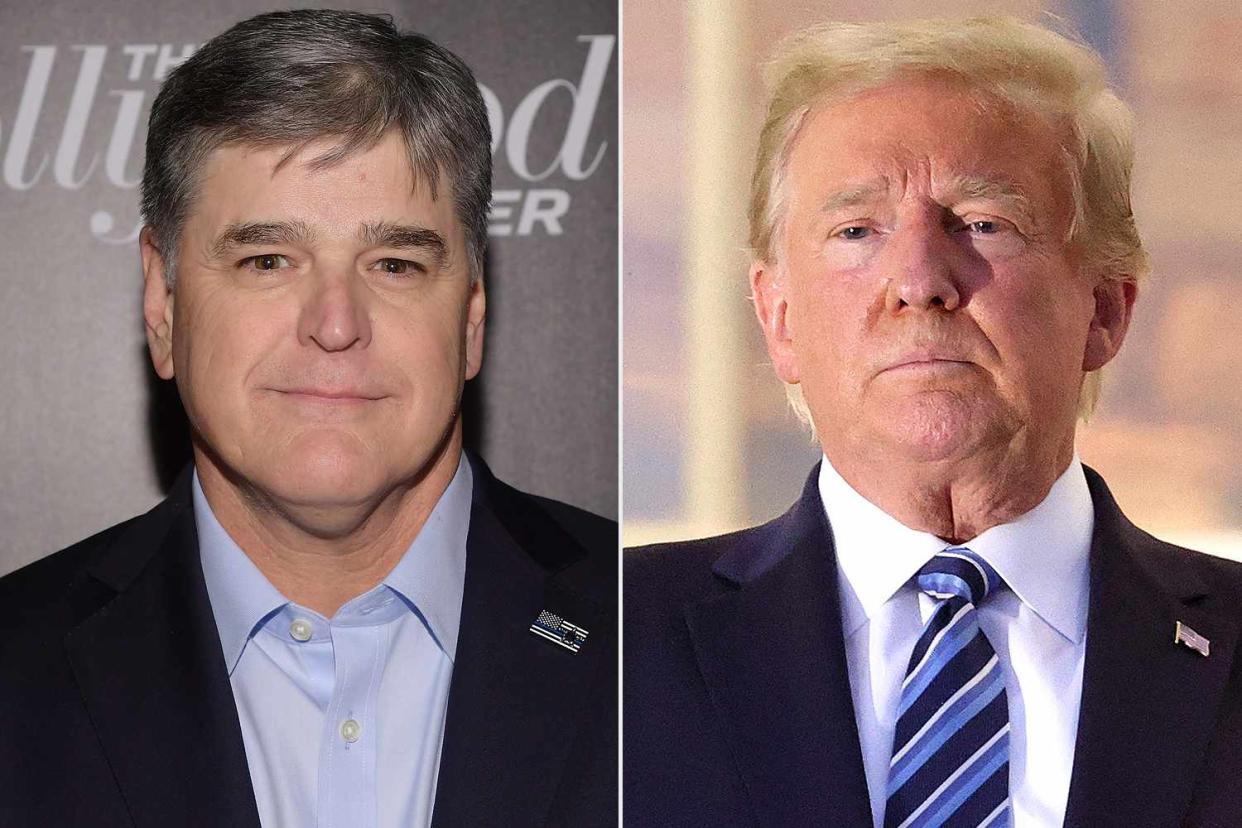 Sean Hannity, Donald Trump