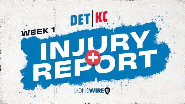 Detroit Lions Week 1 injury report: Emmanuel Moseley only player limited -  Pride Of Detroit