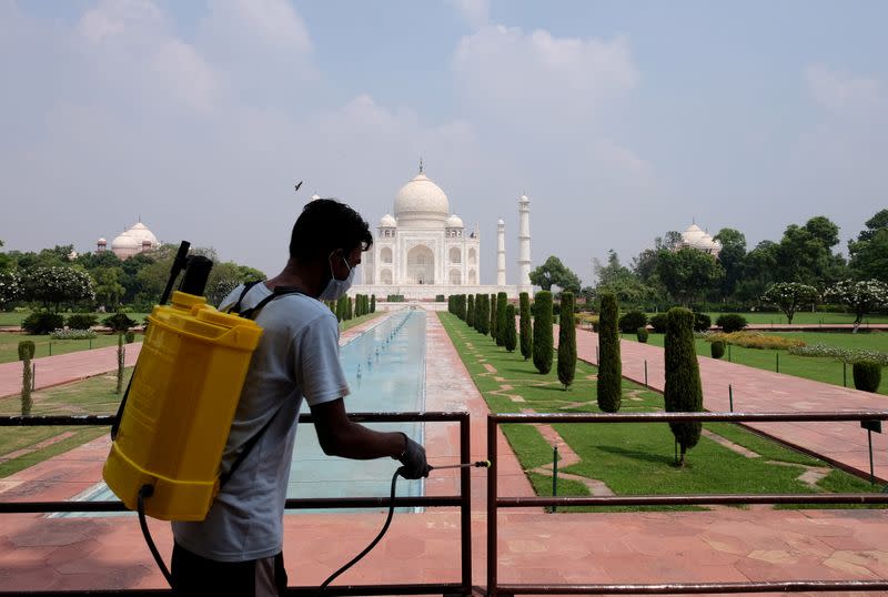 FILE PHOTO: Coronavirus disease (COVID-19) outbreak, in Agra