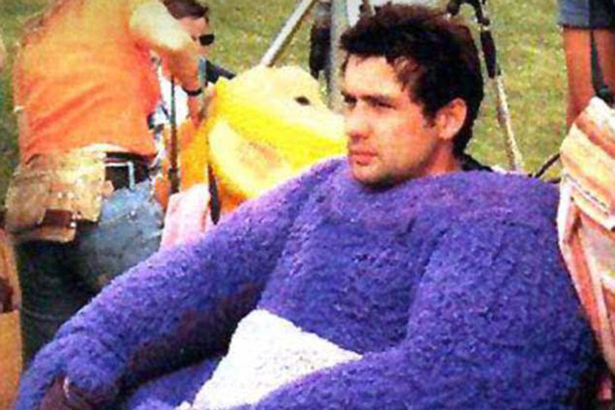 Passed away: Simon Shelton Barnes was Tinky Winky: Daily Mail