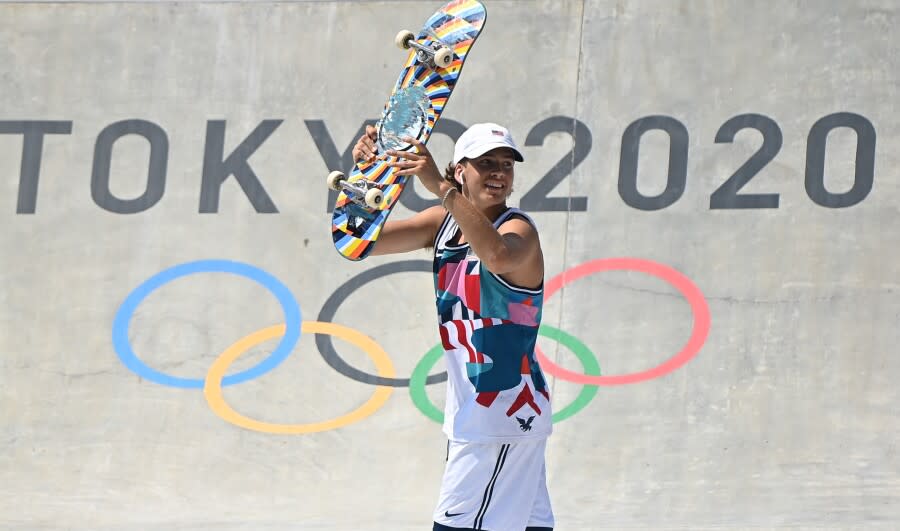 JAPAN-TOKYO-OLY-SKATEBOARDING-MEN'S STREET