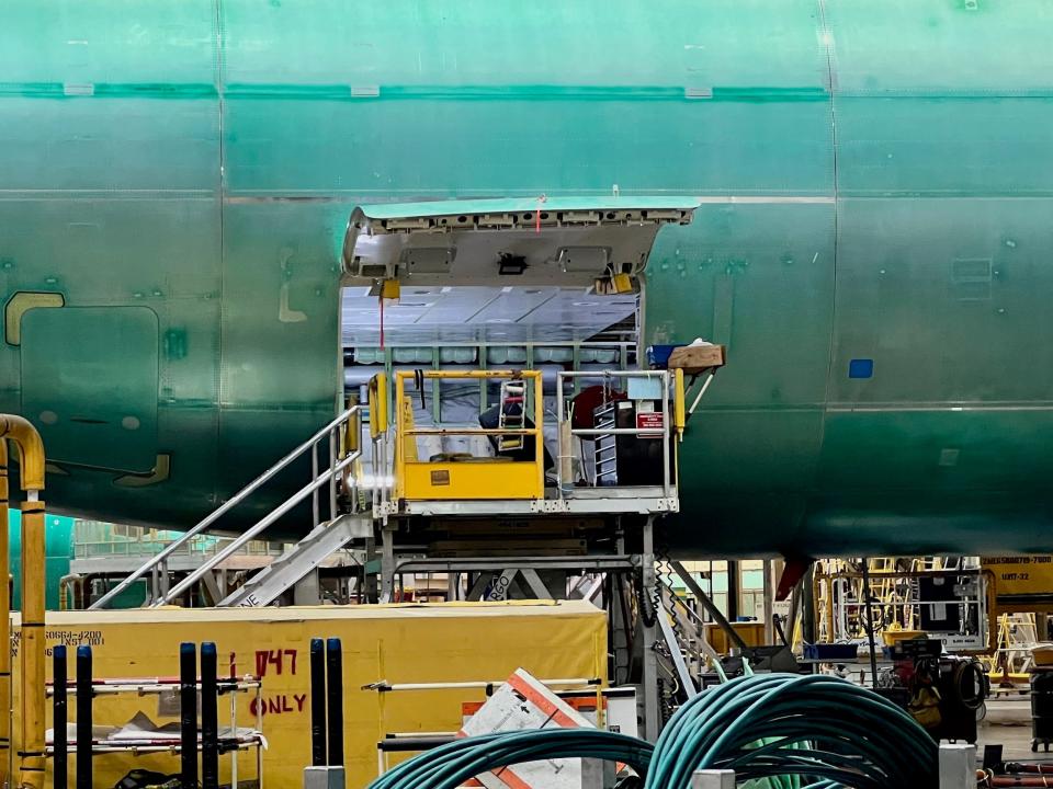 Boeing 747 Factory Tour.