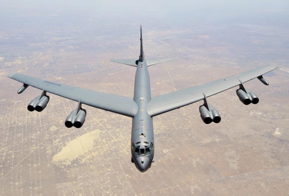 <div class="inline-image__caption"><p>A B-52 Stratofortress.</p></div> <div class="inline-image__credit">Victor J. Caputo, U.S. Air Force</div>