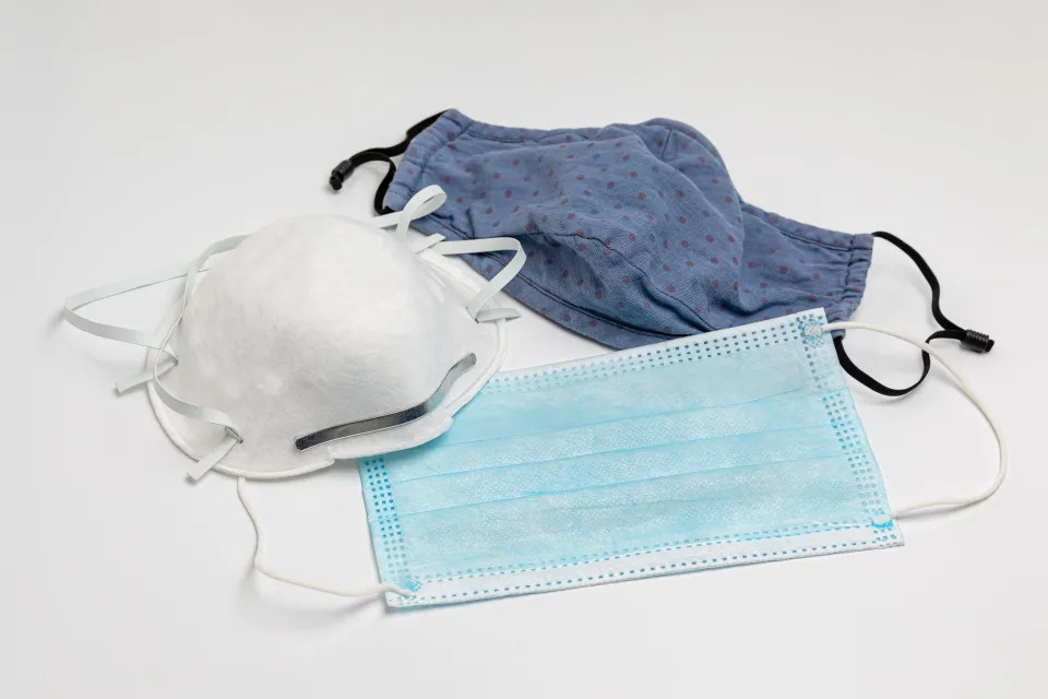 Masks can be worn to prevent the spread of COVID-19.