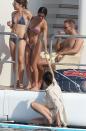 Kourtney strips down to a G-string on Cannes holiday