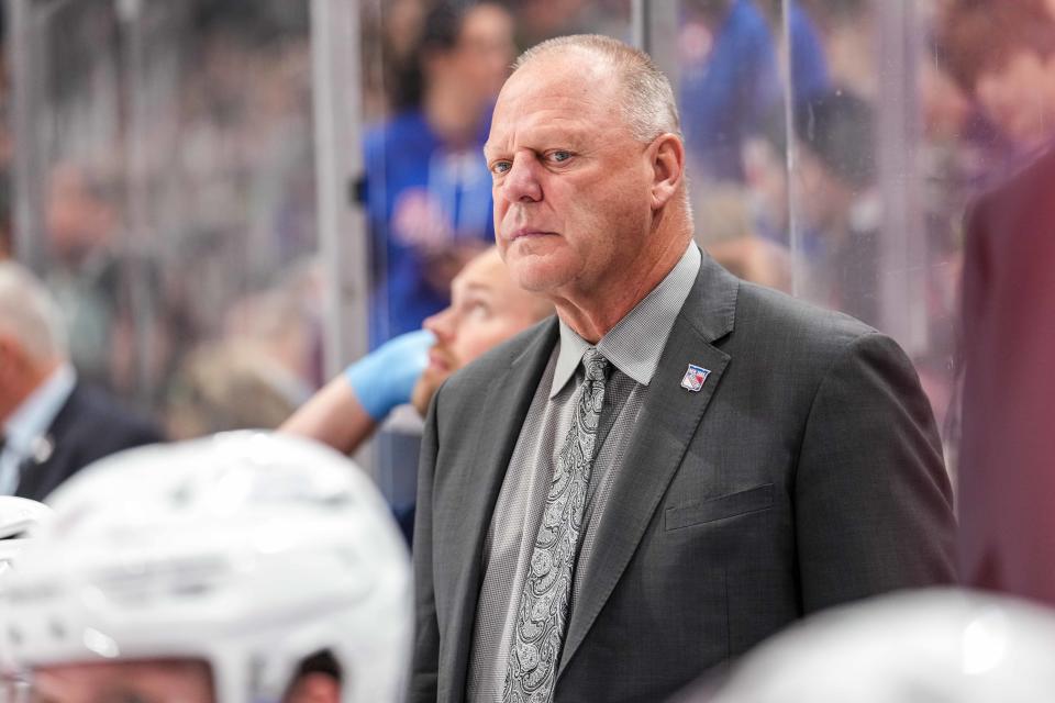 Gerard Gallant lasted two seasons with the New York Rangers.