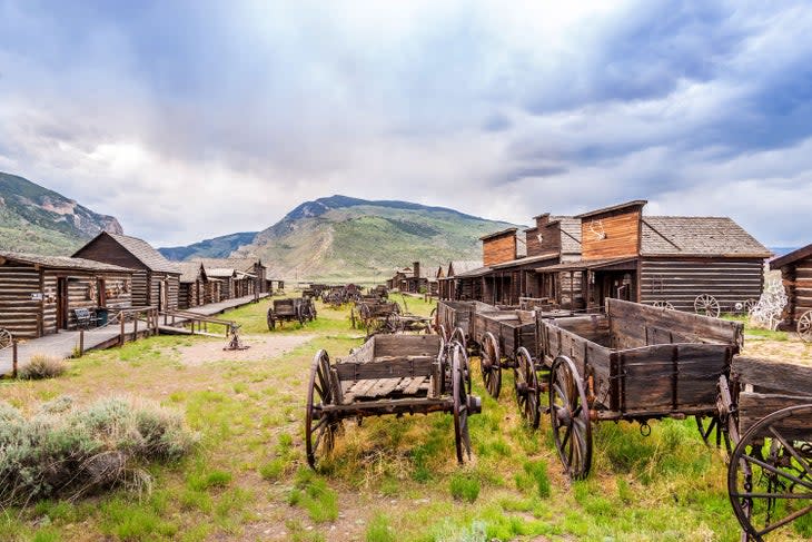 Old Trail Town in Cody, Wyoming