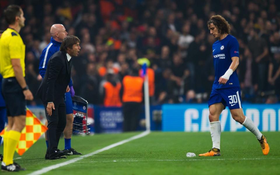 David Luiz and Michy Batshuayi can leave Chelsea in January if they wish, says Antonio Conte