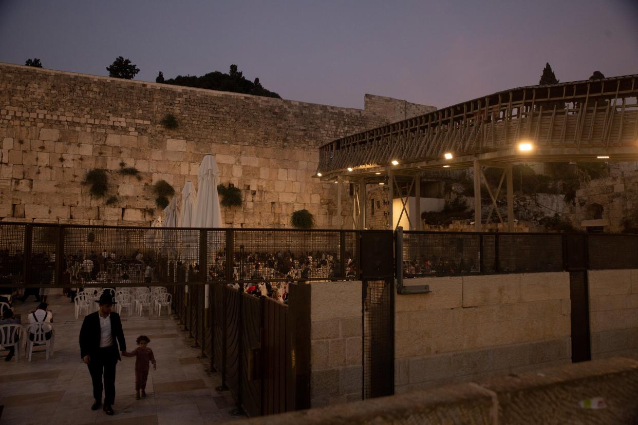 Jerusalem Shrine Bridge (Copyright 2021 The Associated Press. All rights reserved)
