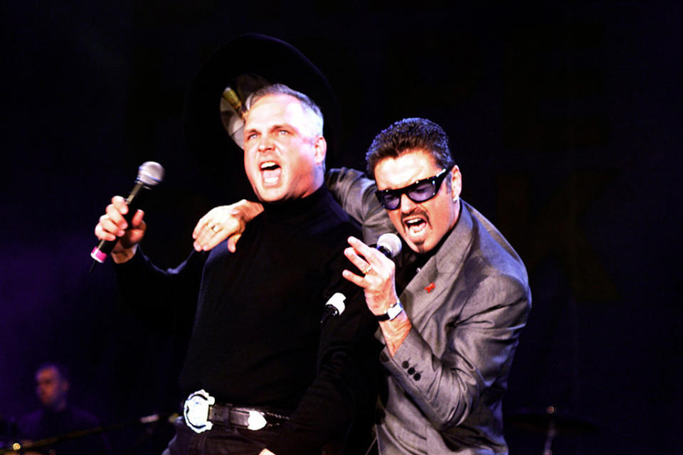 Garth Brooks and George Michael