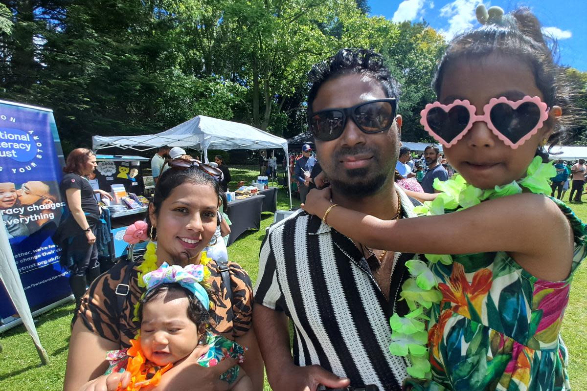 Singers, dancers, chefs and children at Sao Joao festival, Queens Park, Swindon <i>(Image: Newsquest)</i>