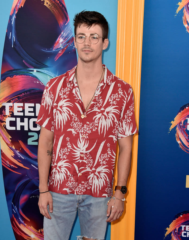 Grant Gustin at the Teen Choice Awards