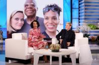 Kerry Washington makes a guest appearance on <i>The Ellen DeGeneres Show</i>, which airs Wednesday from L.A., to discuss her upcoming Hulu miniseries, <i>Little Fires Everywhere</i>.