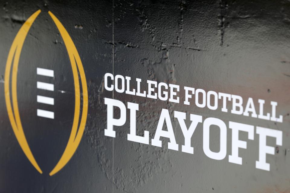 Don’t expect the College Football Playoff to expand beyond four teams any time soon. (Photo by Streeter Lecka/Getty Images)