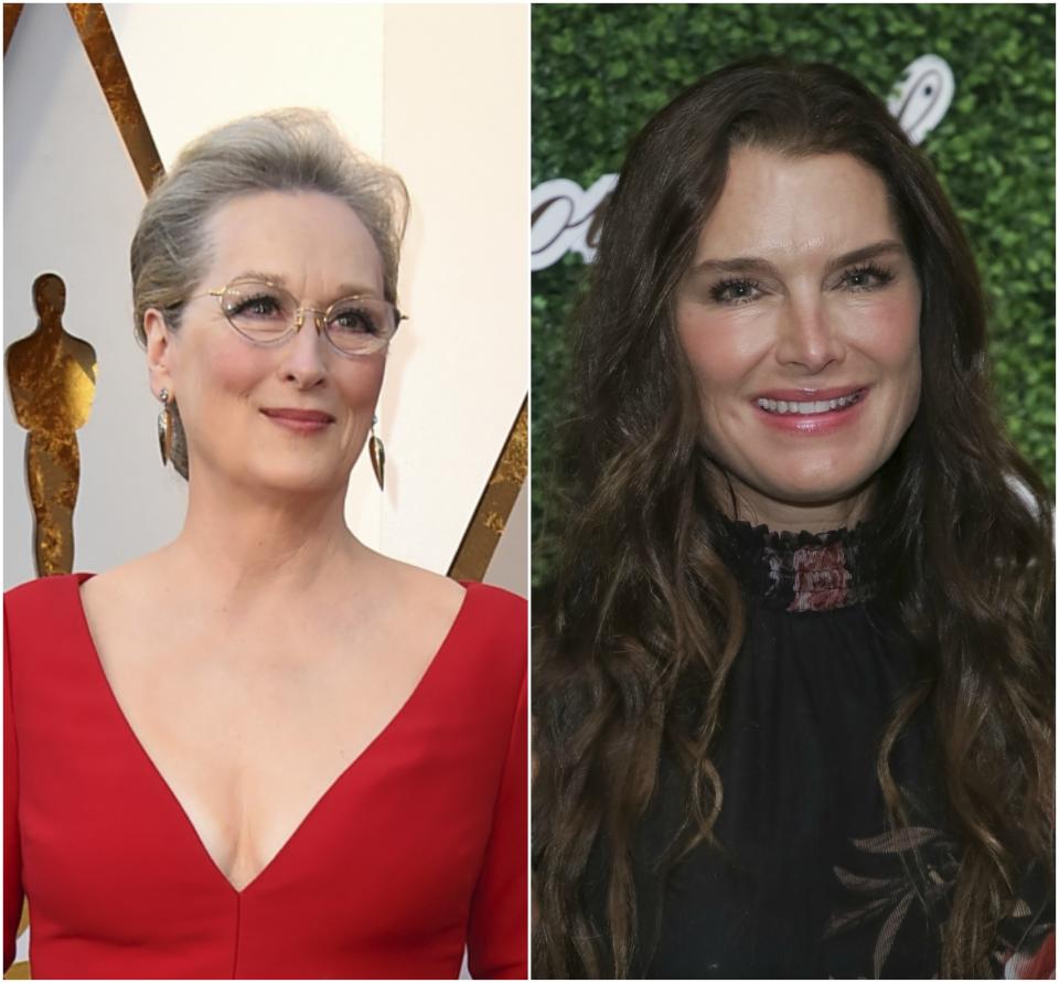 Meryl Streep y Brooke Shields