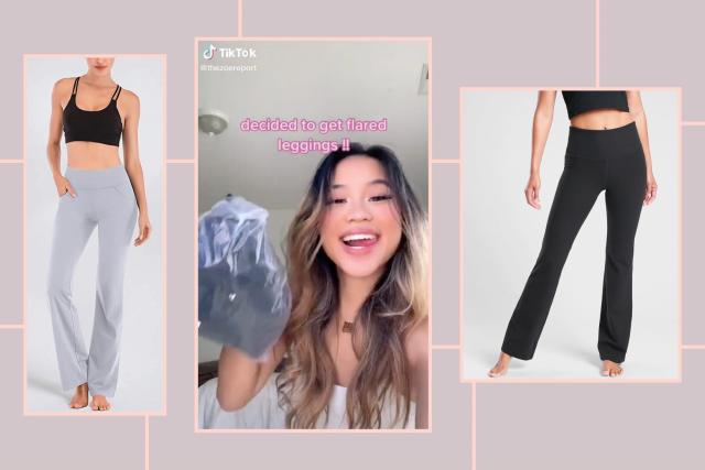 Somebody Please Tell TikTok That 'Flared Leggings' Are Actually Yoga Pants