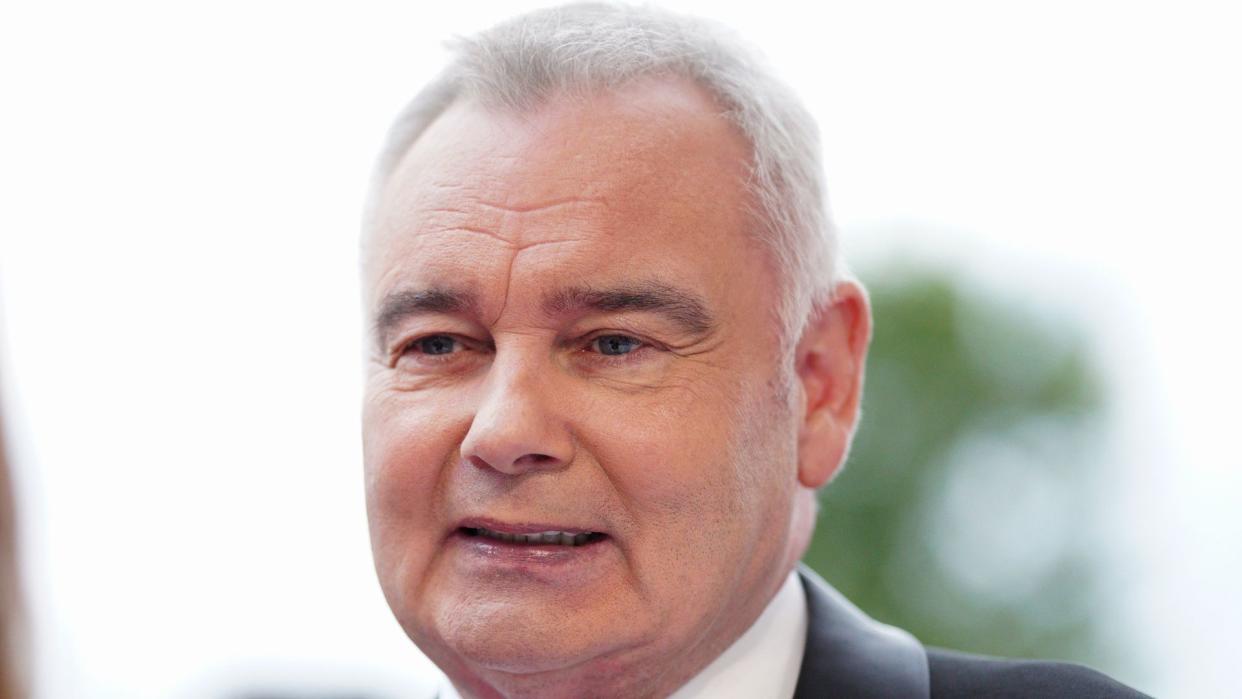 Eamonn Holmes looking serious