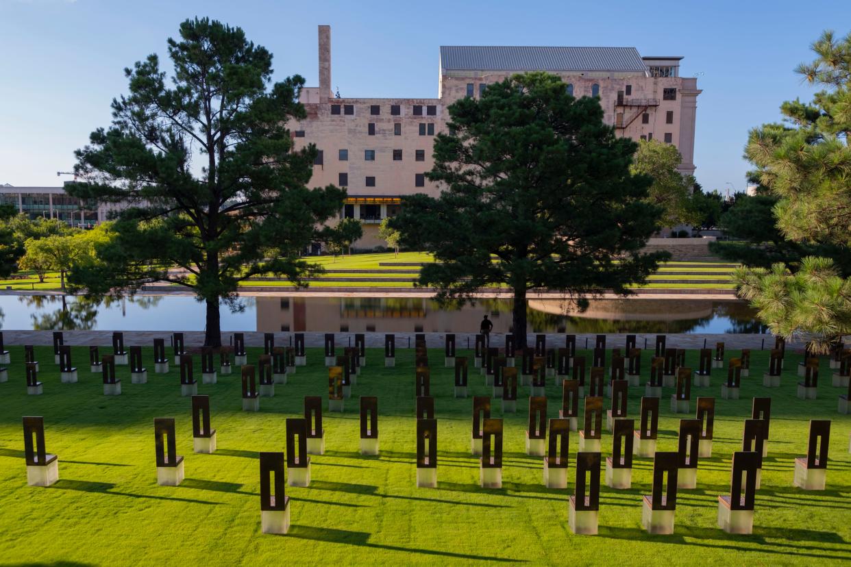 The Oklahoma City National Memorial & Museum is pictured July 6, 2023.