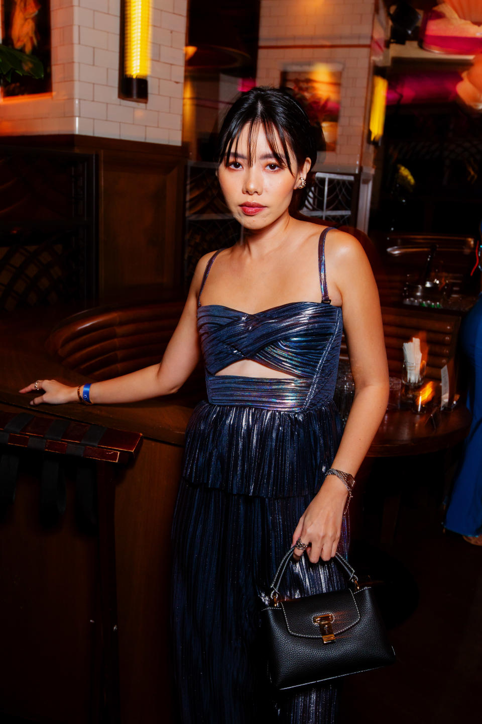 Olivia Lazuardy at Revolve Around The World events in Singapore. (PHOTO: Revolve)