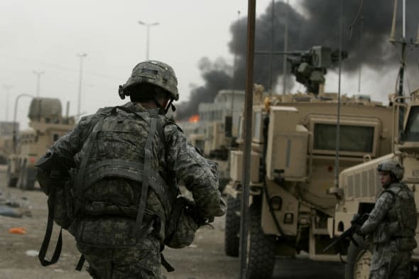 Iraq US Troops