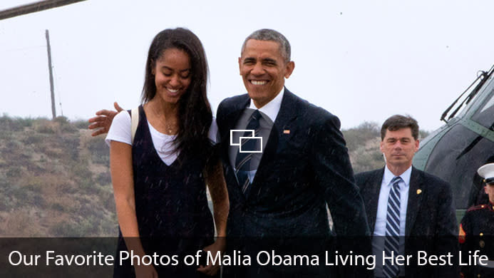 Malia Obama, Barack Obama 'Our Favorite Photos of Malia Obama Living Her Best Life'