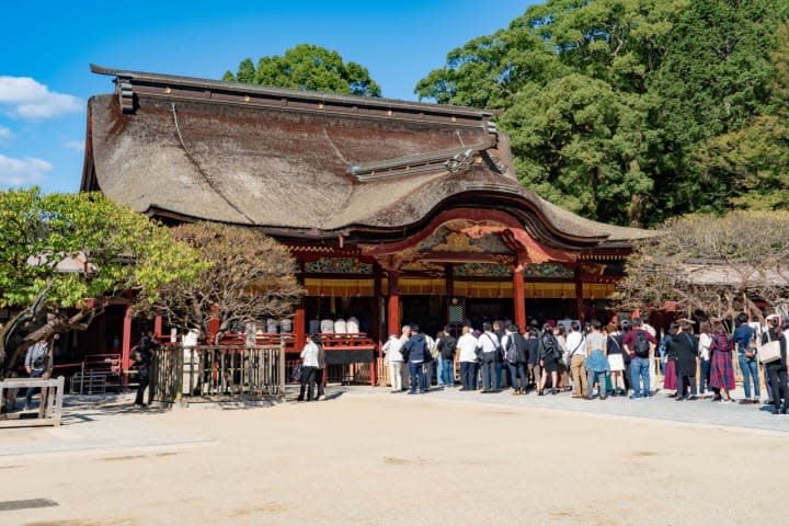 行程最終點就係天滿宮。 