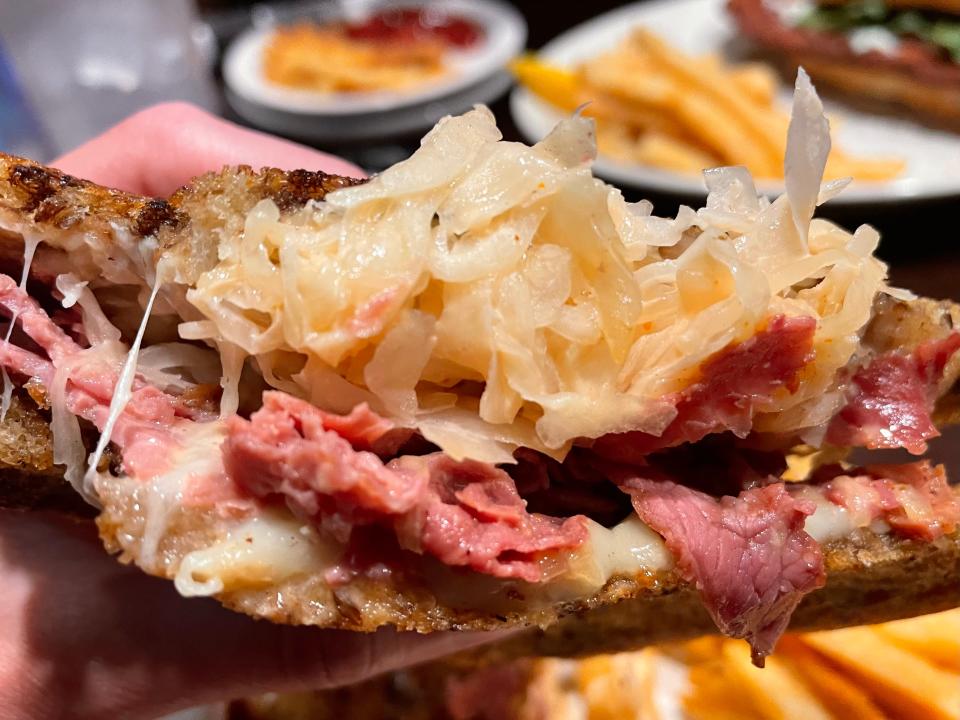 Reuben at TD's Tailgate Grill in North Canton.