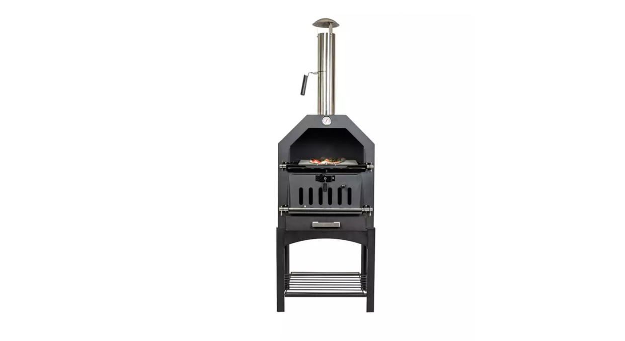 La Hacienda Steel Multi-Function Pizza Oven 