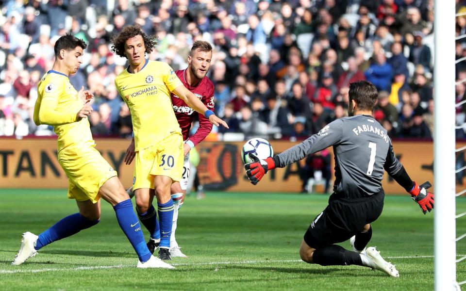 Alvaro Morata had a huge chance to break the deadlock just after coming on - Getty Images Europe