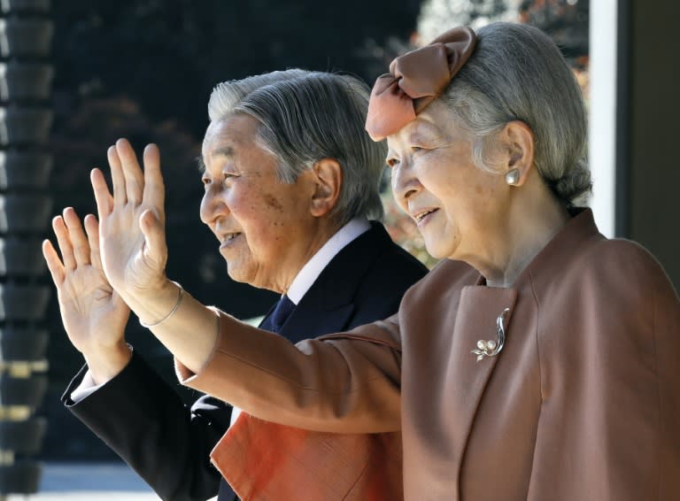 Japan's Emperor Akihito will wave goodbye on April 30, 2019