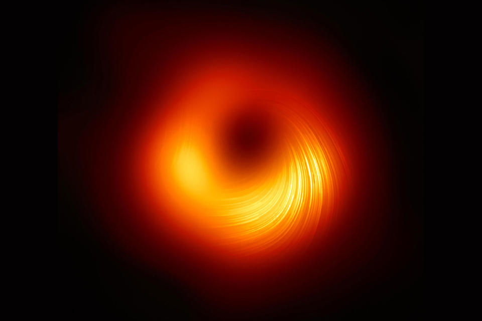 Black Hole magnetic line