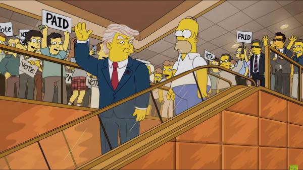 美國長壽卡通片《阿森一族》曾經預言很多大事，包括特朗普成為美國總統。